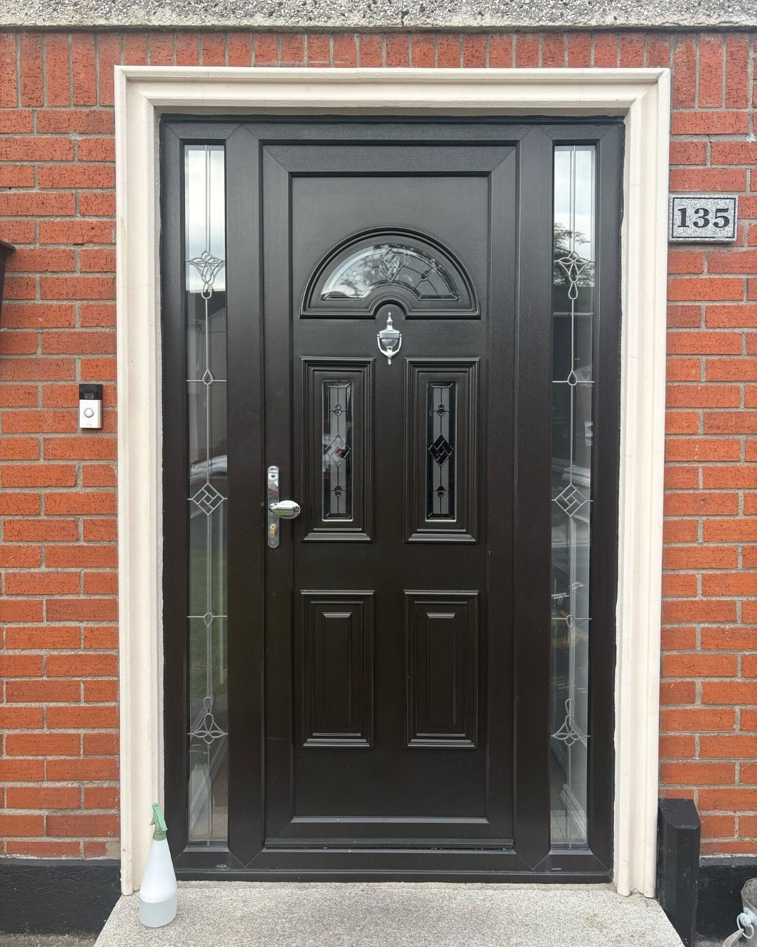 Front door before replacement